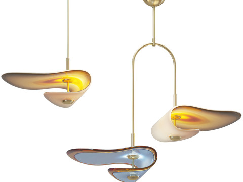Brume Chandelier 3D Model
