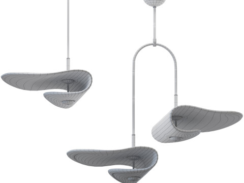 Brume Chandelier 3D Model