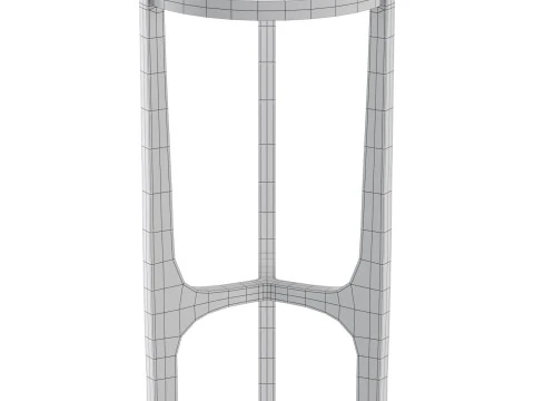 Roca Side Table 3D Model