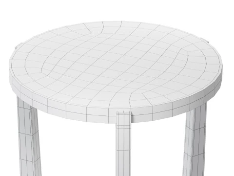 Roca Side Table 3D Model