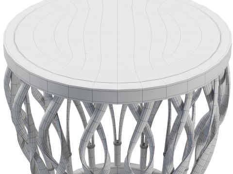 Lincoln Side Table 3D Model