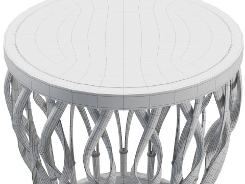Lincoln Side Table 3D Model