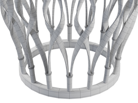 Lincoln Side Table 3D Model