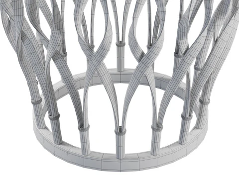 Lincoln Side Table 3D Model