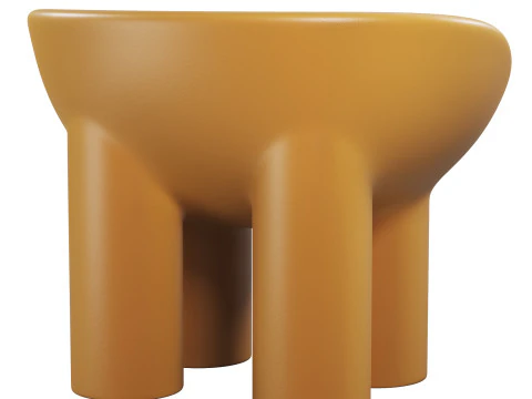 Roly Poly Armchair 3D Model