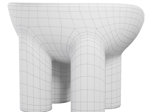 Roly Poly Armchair 3D 模型