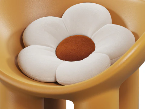Roly Poly Armchair 3D Model