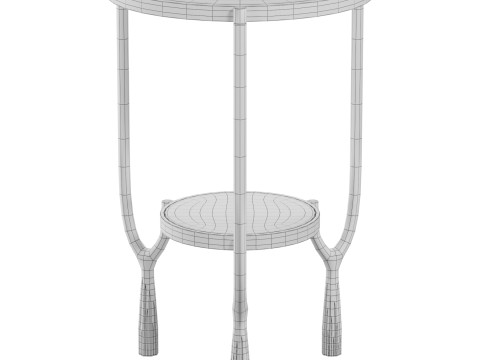 Tassel Side Table 3D-Modell
