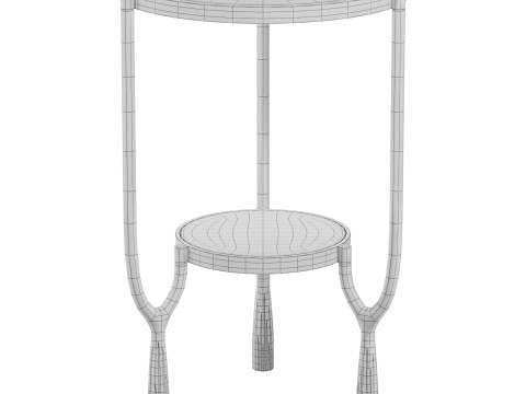 Tassel Side Table 3D-Modell