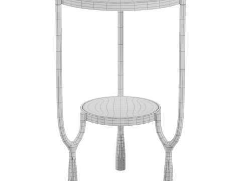 Tassel Side Table 3D Model