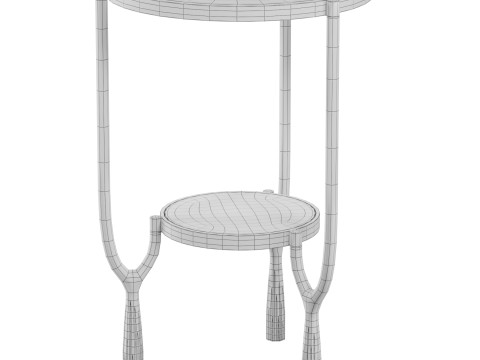 Tassel Side Table 3D-Modell