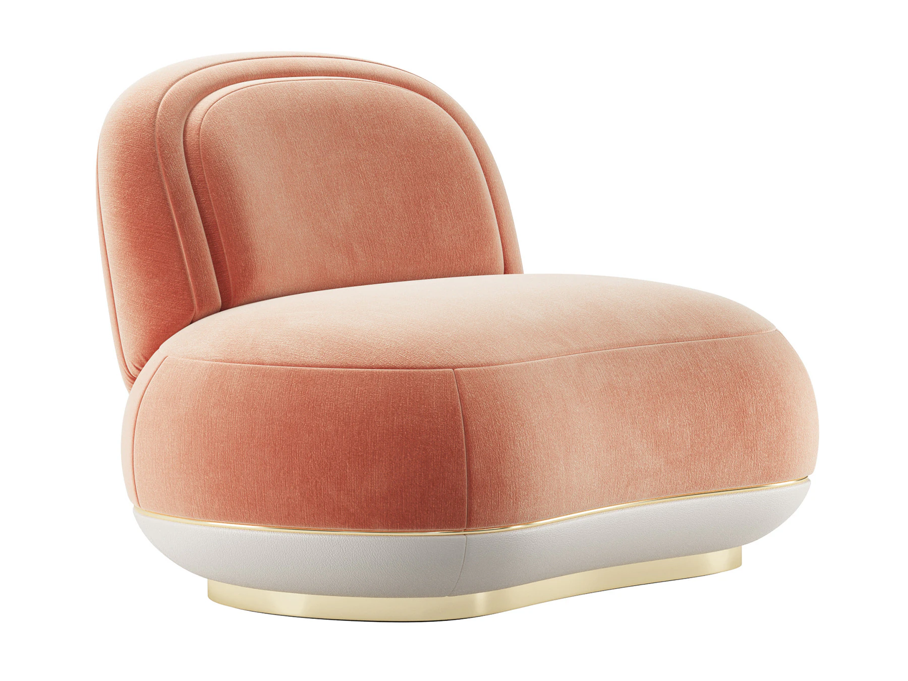 Oshun Armchair 3D Model .c4d .max .obj .3ds .fbx .stl .blend 