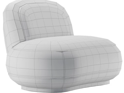 Oshun Armchair 3D Model