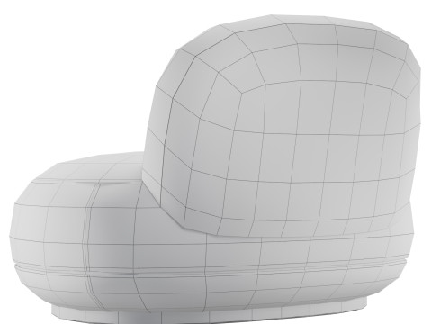 Oshun Armchair Modelo 3D