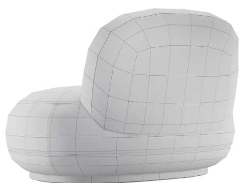 Oshun Armchair 3D Model