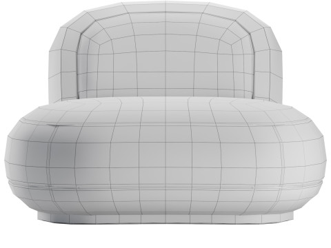 Oshun Armchair Modelo 3D