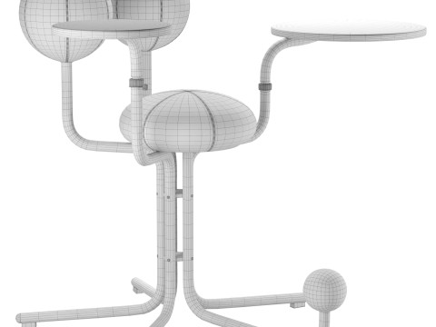 Globe Tree chair Model 3D