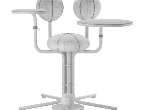 Globe Tree chair Model 3D