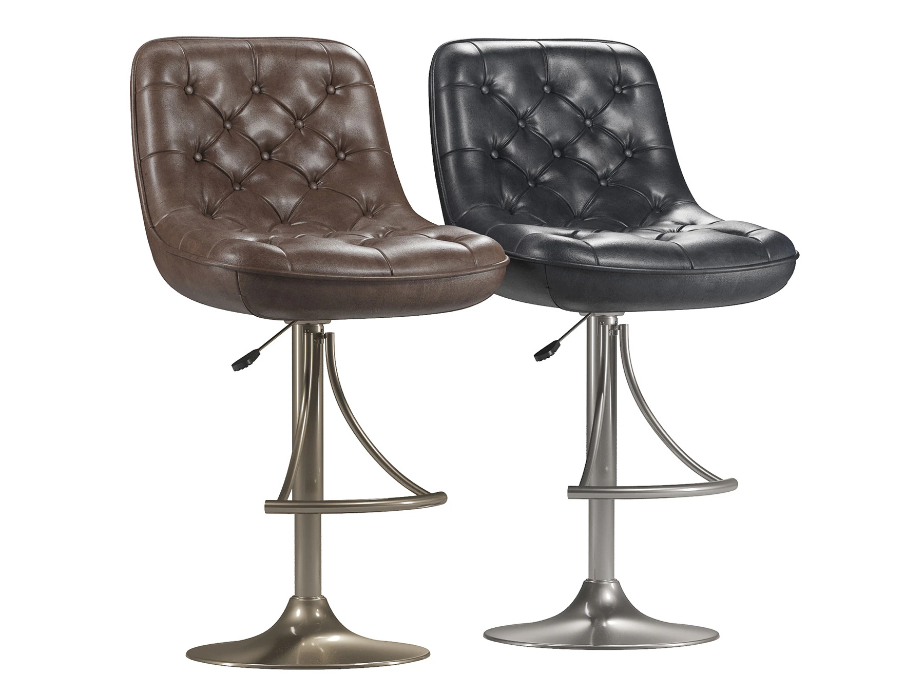 Aspen Barstool 3D Model .c4d .max .obj .3ds .fbx .stl .blend