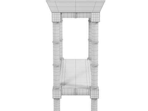 Mambu Side Table 3D Model