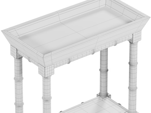 Mambu Side Table 3D Model