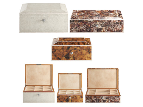 Jewellery Box Set 1 3D Модель