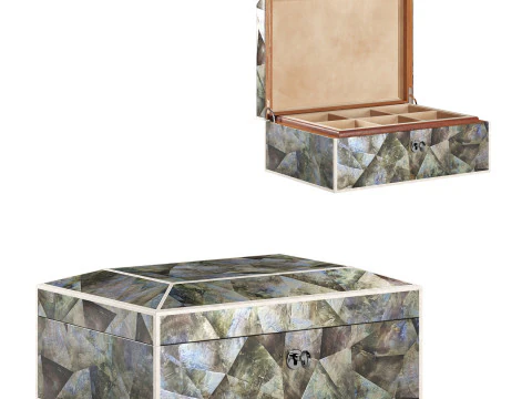 Decorative Jewellery Boxes 3D Model