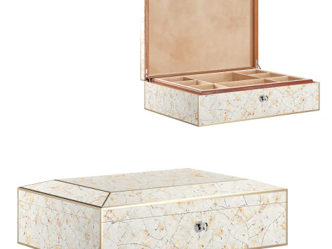 Decorative Jewellery Boxes 3D Model