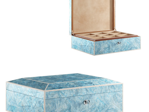 Decorative Jewellery Boxes Model 3D