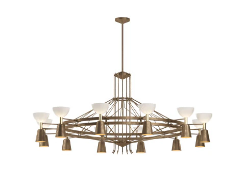 Lampu Gantung Besar Belanda Model 3D