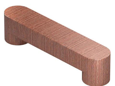 Palm Bench 3D मॉडल