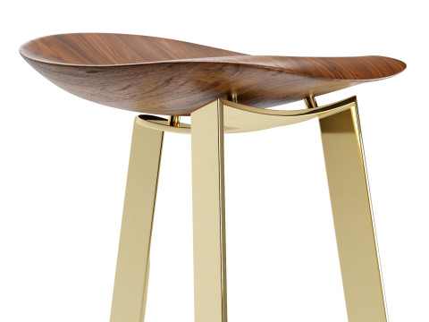 Easy Bar Stool 3D 모델
