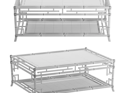 Antique Chinese Table 3D Model