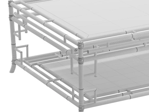 Antique Chinese Table 3D Model