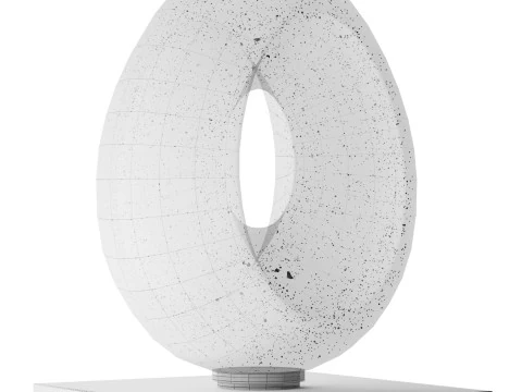 Scultura di uova di drago Modello 3D