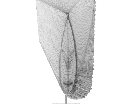 Ethnique sculpture Modèle 3D