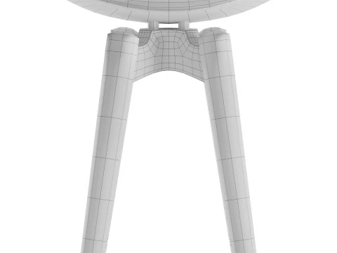 Easy Regular Stool 3D Model