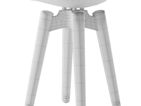 Easy Regular Stool 3D Model