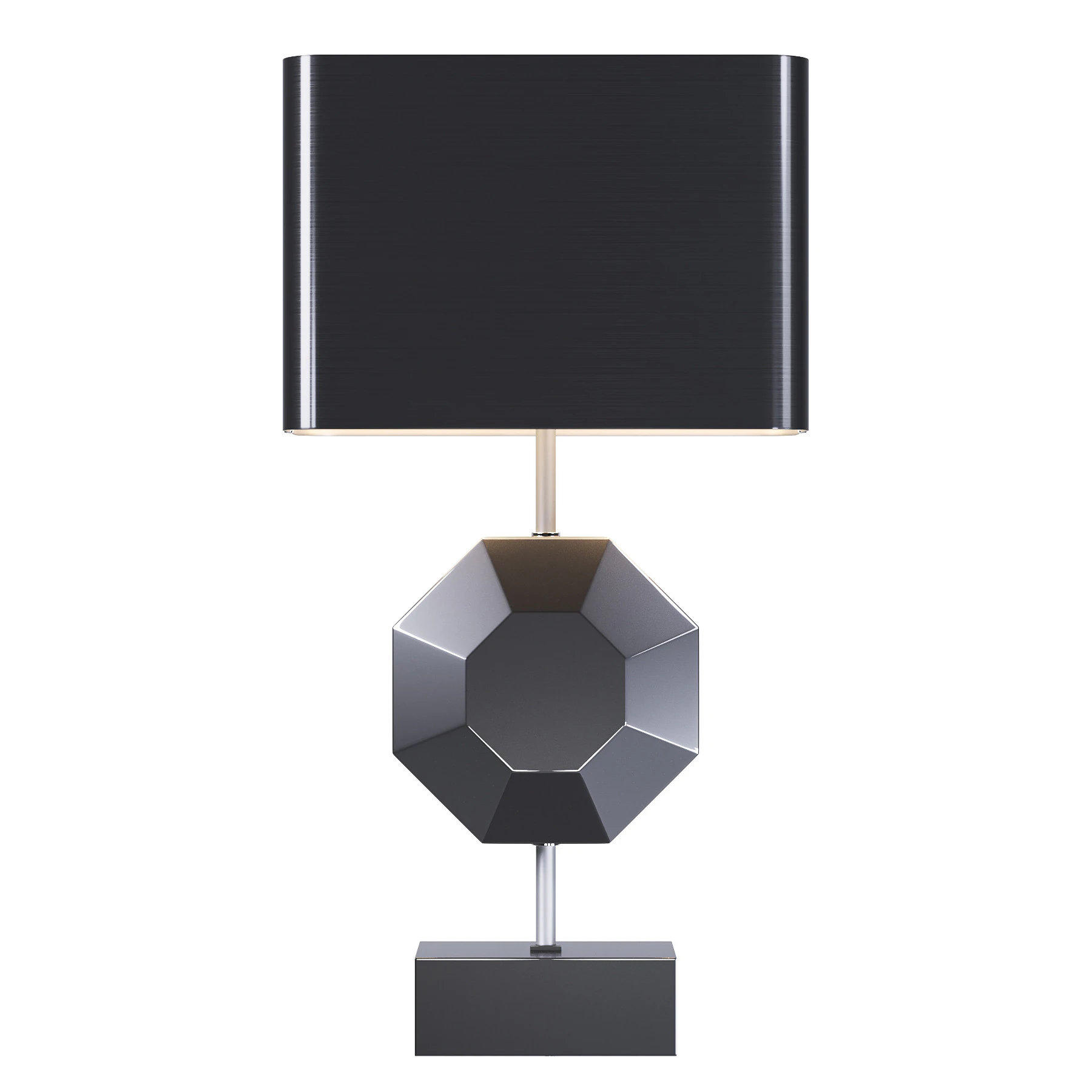 Octagonal Lamp 3D Model .c4d .max .obj .3ds .fbx .stl .blend
