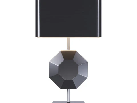 Восьмикутна лампа 3D Модель