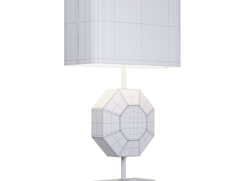 Octagonal Lamp 3D Model