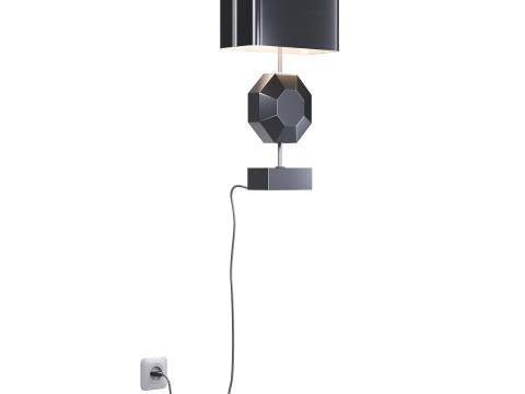 Octagonal Lamp 3D Model