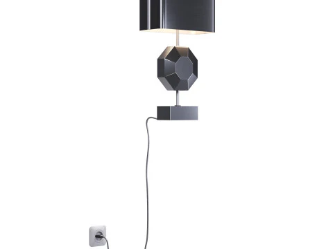 Octagonal Lamp 3D Model