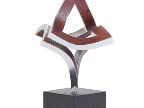 Scultura oscillante che si apre Modello 3D