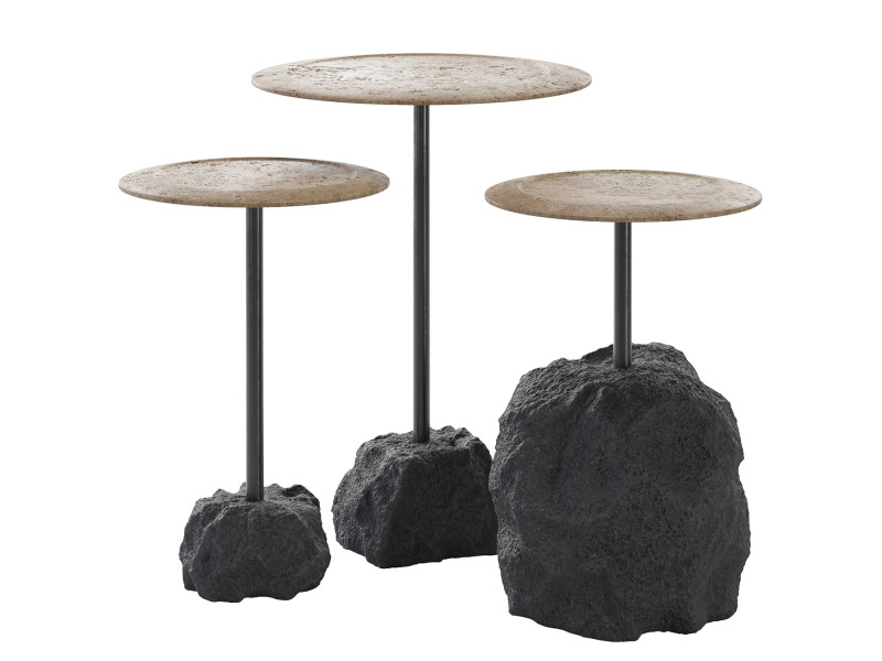 Nardo Side Tables 3D मॉडल .c4d .max .obj .3ds .fbx .stl .blend 