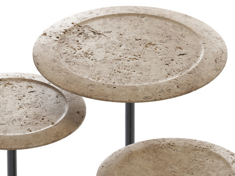 Nardo Side Tables 3D मॉडल
