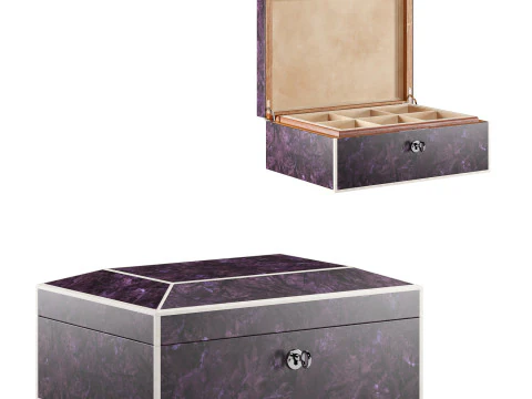 Decorative Jewellery Boxes 3D Model