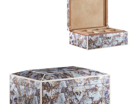 Decorative Jewellery Boxes 3D Model