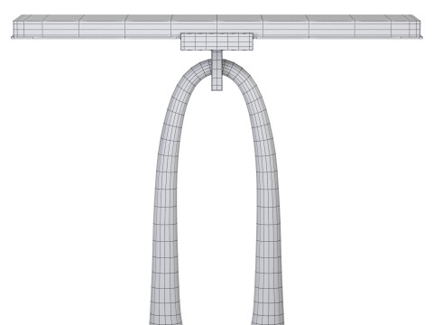 Arche 453 Console 3D 모델