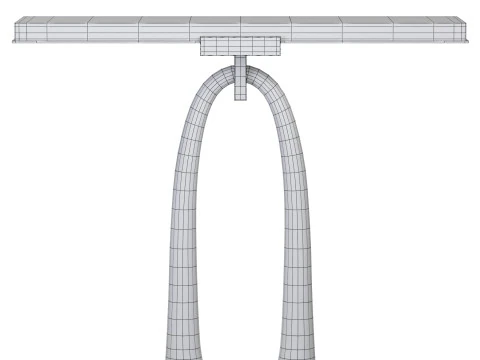 Arche 453 Console 3D Model